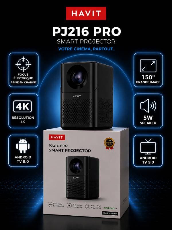 Havit DATASHOW PJ216 PRO ANDROID TV 9.0