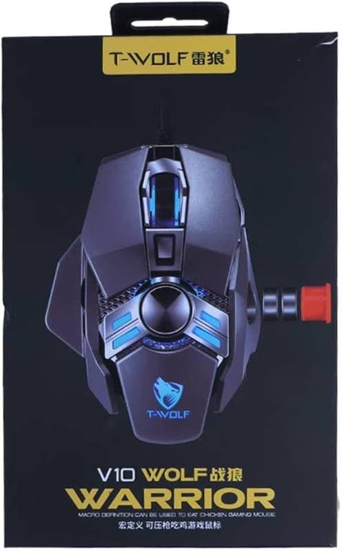 T-WOLF Souris Gaming Wolf V10