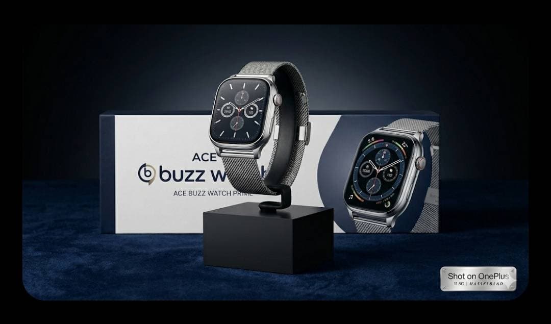 Ace Smart Watch Buzz Watch Gs Silver