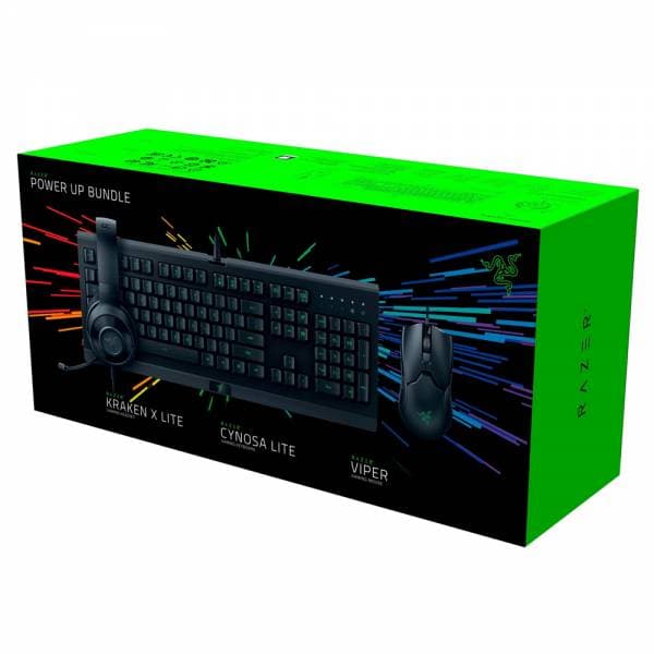 Razer Combo Gaming Viper/Cynosa/Kraken x Black
