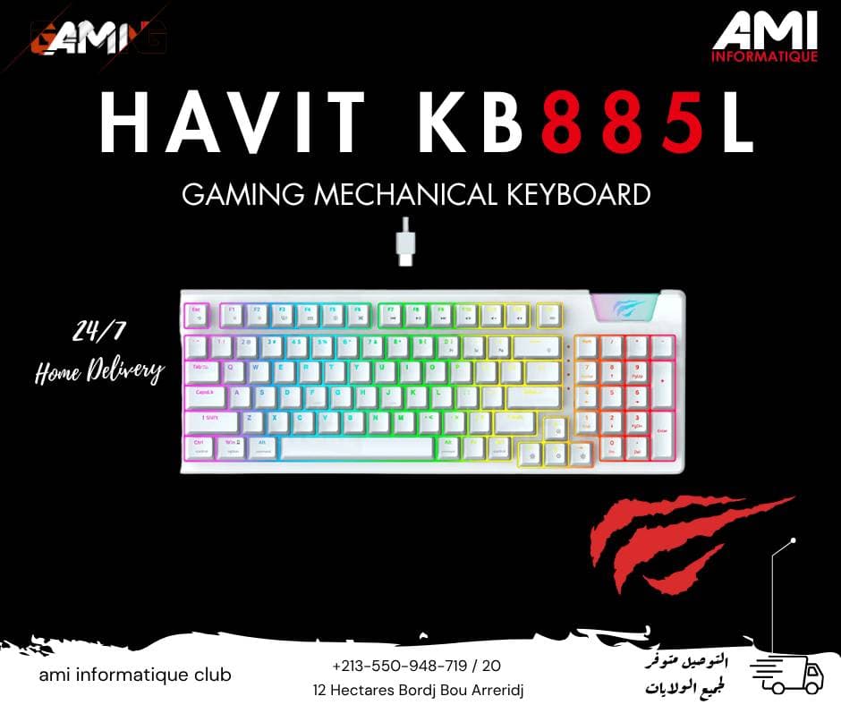 Havit Clavier Gamenote KB885L