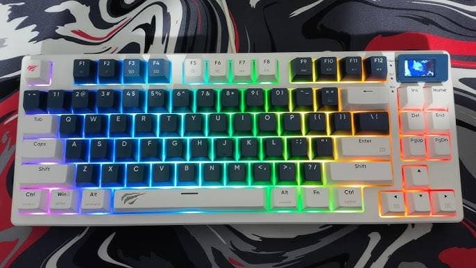 Havit Clavier Gamer KB884L MINI LCD 