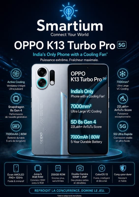 Oppo K13-Turbo 5G 16-512Gb